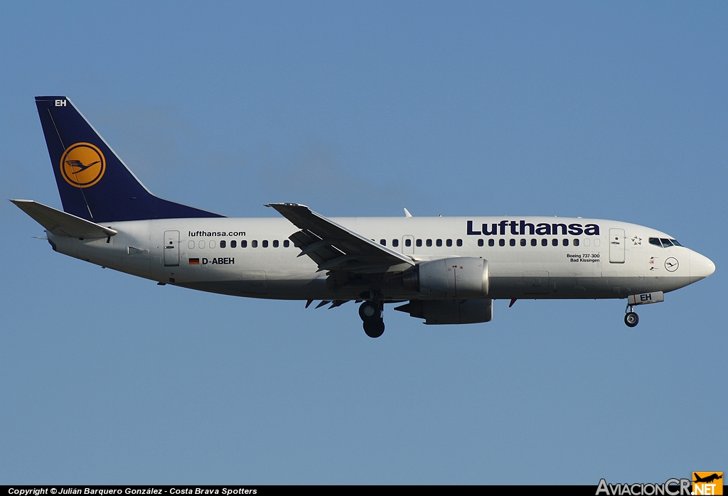 D-ABEH - Boeing 737-330 - Lufthansa