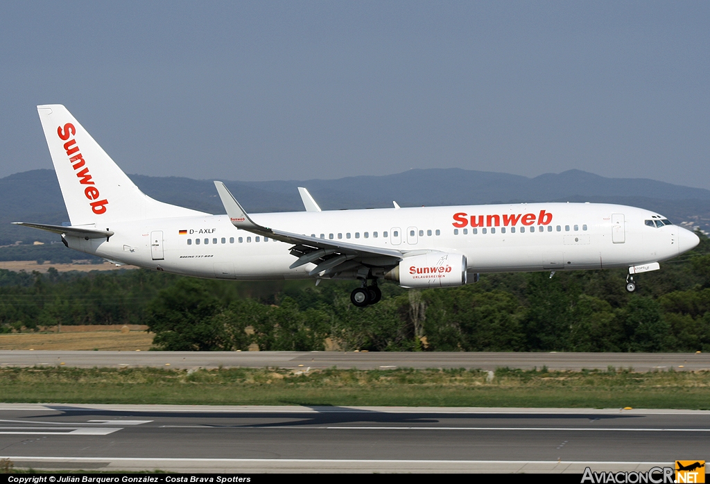 D-AXLF - Boeing 737-8Q8 - SUNWEB