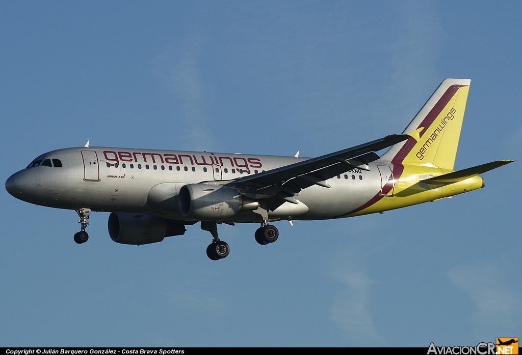 D-AKNQ - Airbus A319-112 - Germanwings