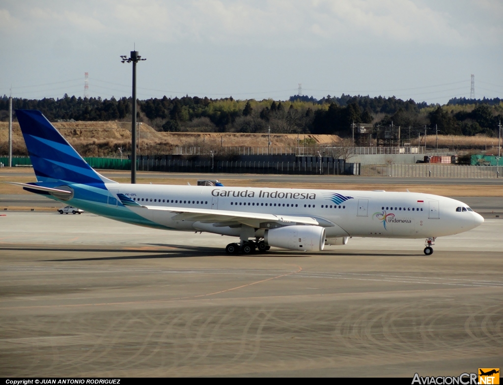 PK-GPL - Airbus A330-243 - Garuda Indonesia