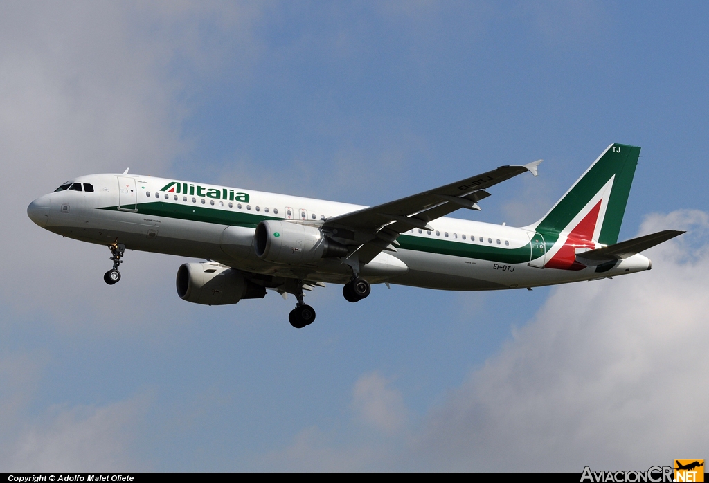 EI-DTJ - Airbus A320-216 - Alitalia