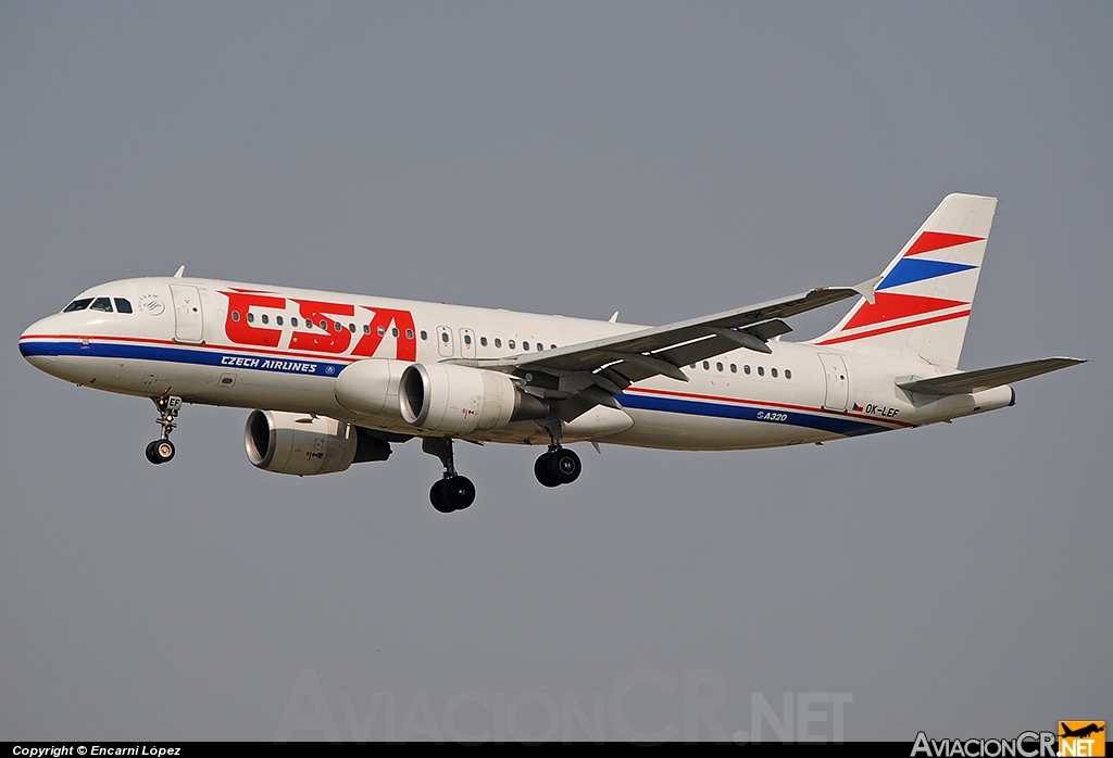 OK-LEF - Airbus A320-214 - CSA - Czech Airlines