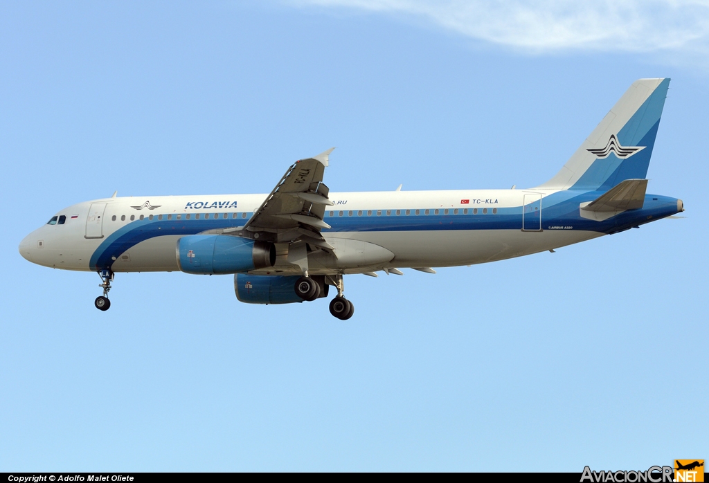 TC-KLA - Airbus A320-232 - Kolavia