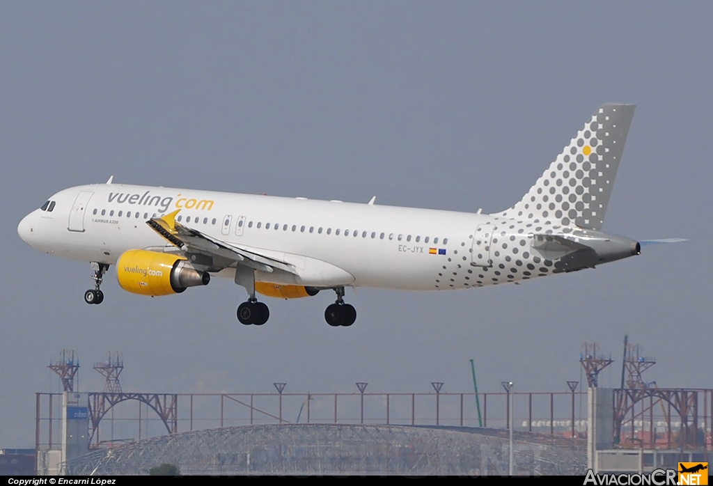 EC-JYX - Airbus A320-214 - Vueling