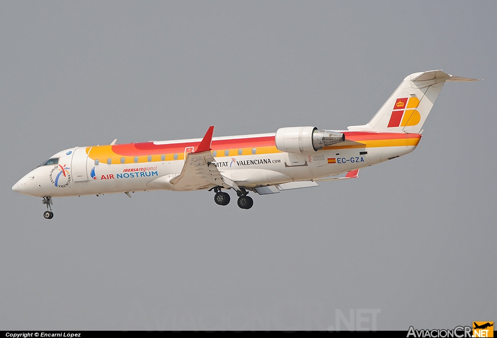 EC-GZA - Bombardier CRJ200 - Iberia Regional (Air Nostrum)