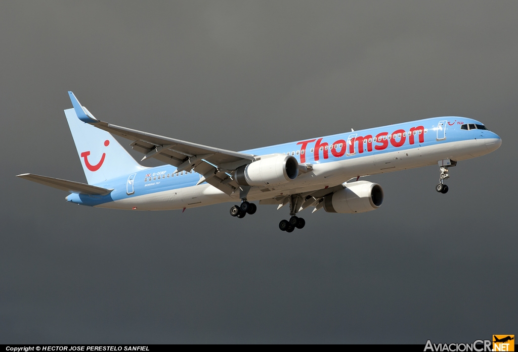 G-OOBP - Boeing 757-2G5 - Thomson Airways