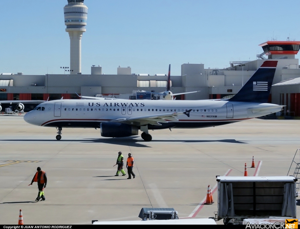 N631AW - Airbus A320-231 - US Airways
