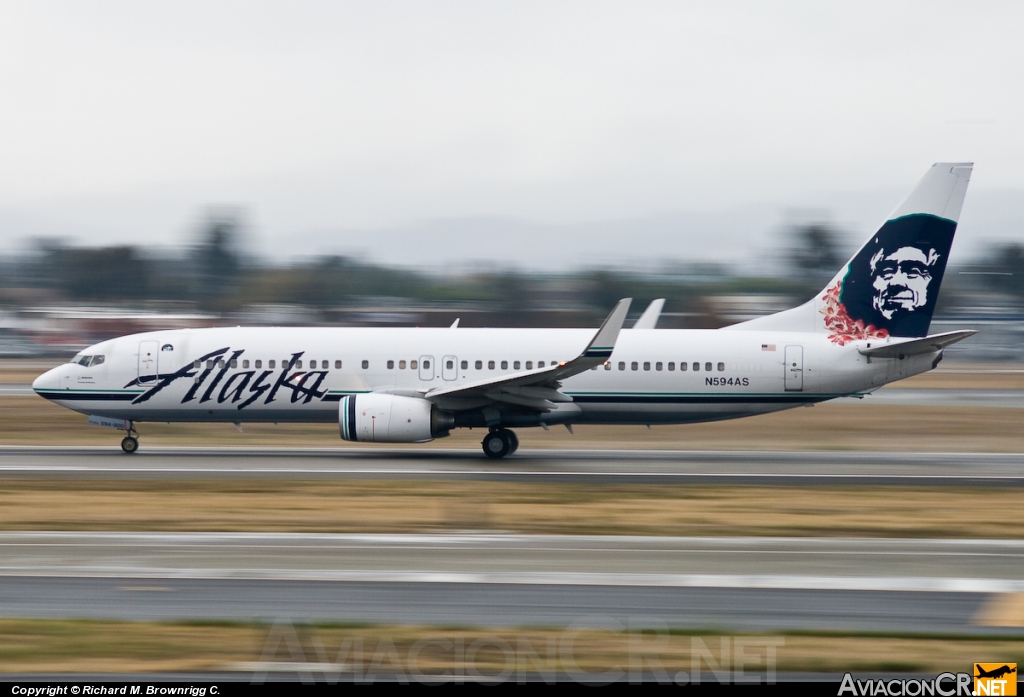 N594AS - Boeing 737-890 - Alaska Airlines