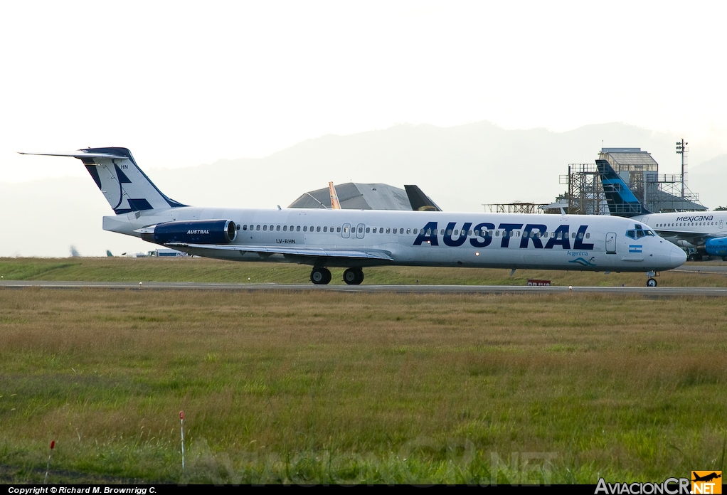 LV-BHN - McDonnell Douglas MD-83 (DC-9-83) - Austral Líneas Aéreas