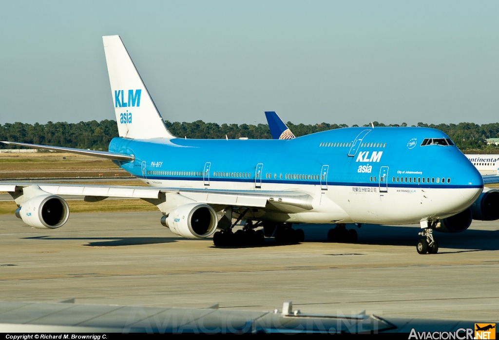 PH-BFY - Boeing 747-406 - KLM Asia