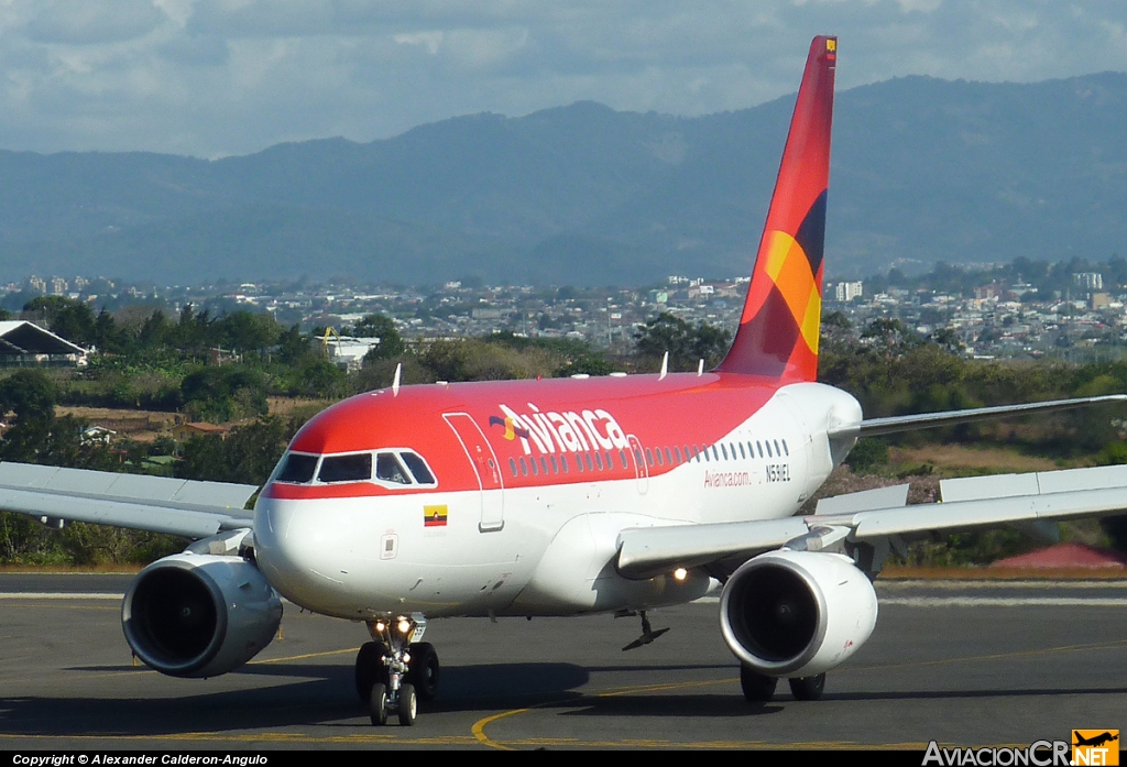N591EL - Airbus A318-111 - Avianca Colombia