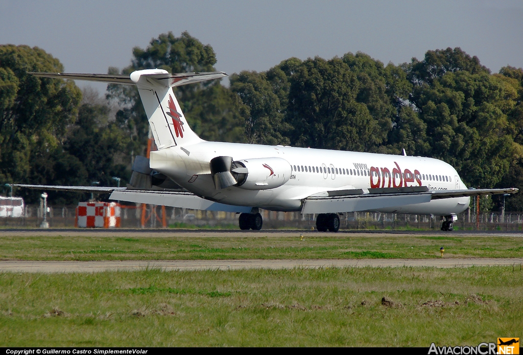 LV-BTH - McDonnell Douglas MD-83 (DC-9-83) - Andes Líneas Aéreas