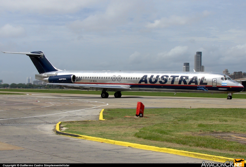 LV-BXA - McDonnell Douglas MD-88 - Austral Líneas Aéreas