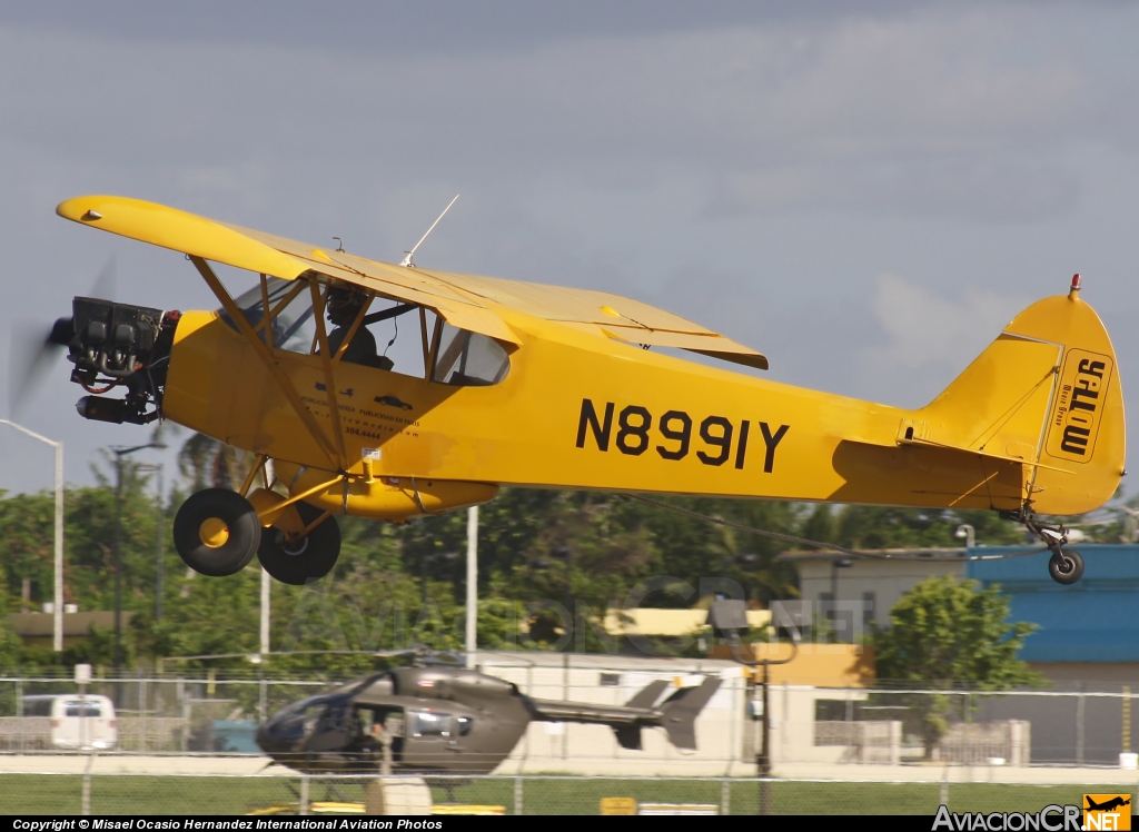N899IY - Piper PA-18-150 Super Cub - Aerial Sign of Puerto Rico