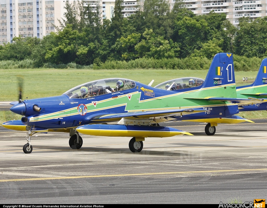 FAB1314 - Embraer T-27 Tucano - Fuerza Aérea Brasileña