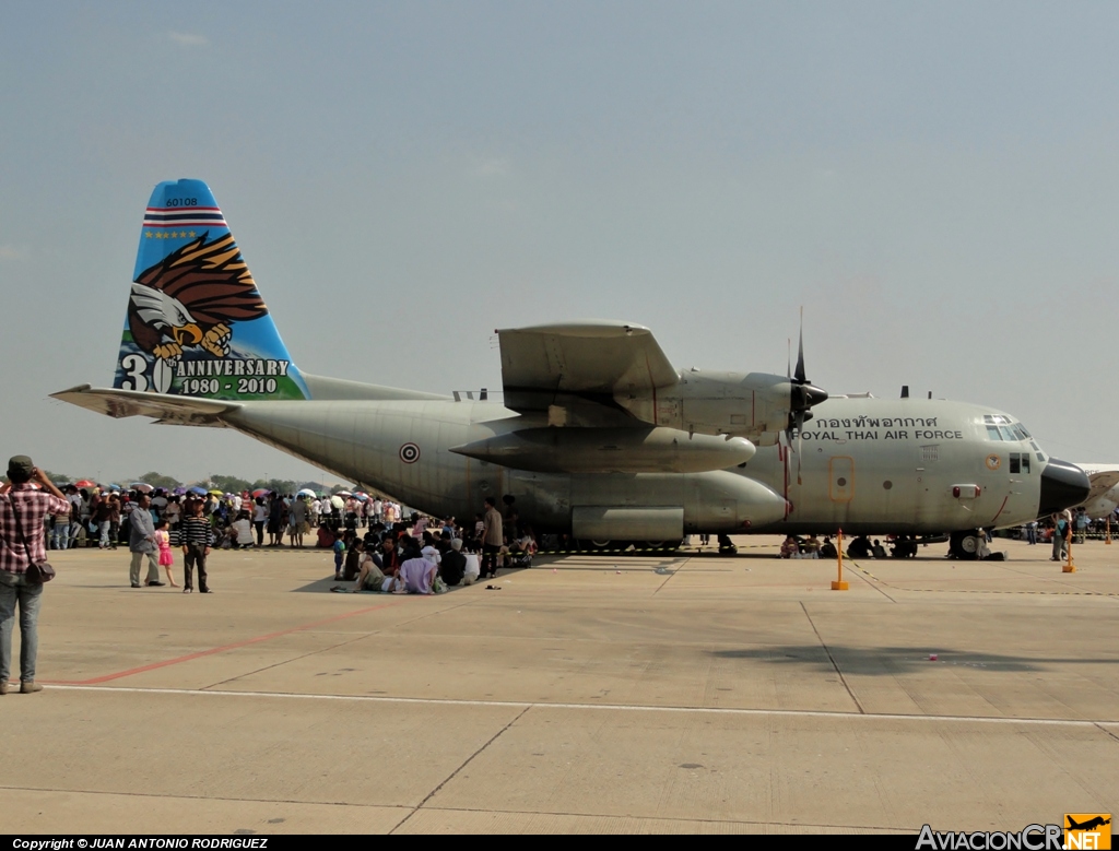 60108 - Lockheed C-130H Hercules (L-382) - Real Fuerza Aerea de Tailandia