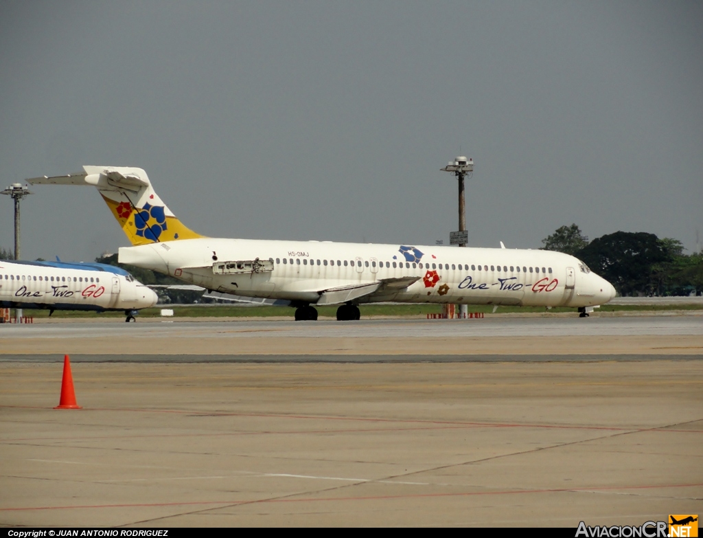 HS-OMJ - McDonnell Douglas MD-87 (DC-9-87) - One-Two-GO by Orient Thai