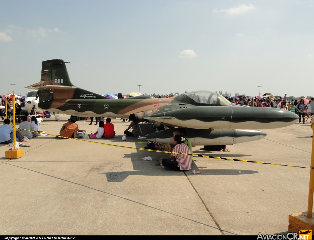 21111 - Cessna A-37B Dragonfly - Real Fuerza Aerea de Tailandia