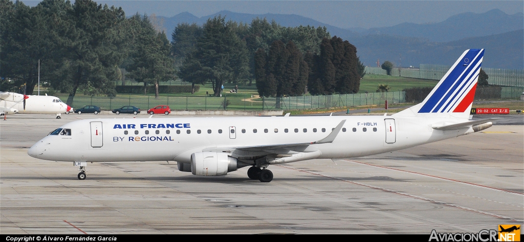 F-HBLH - Embraer ERJ-190-100AR - Air France (Régional)