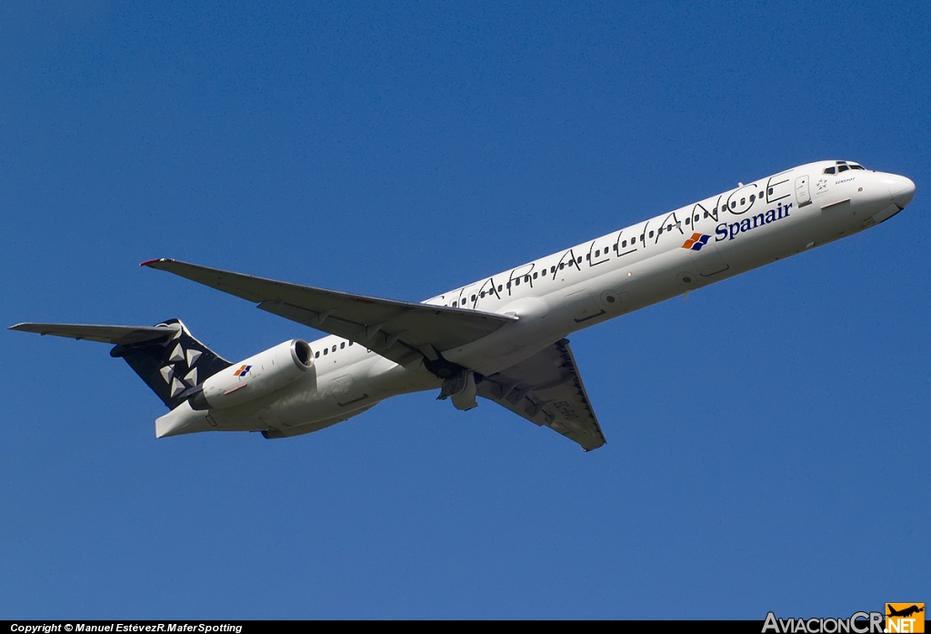 EC-GVO - McDonnell Douglas MD-83 - Spanair