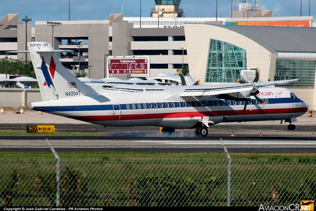 N420AT - ATR 72-212 - American Eagle
