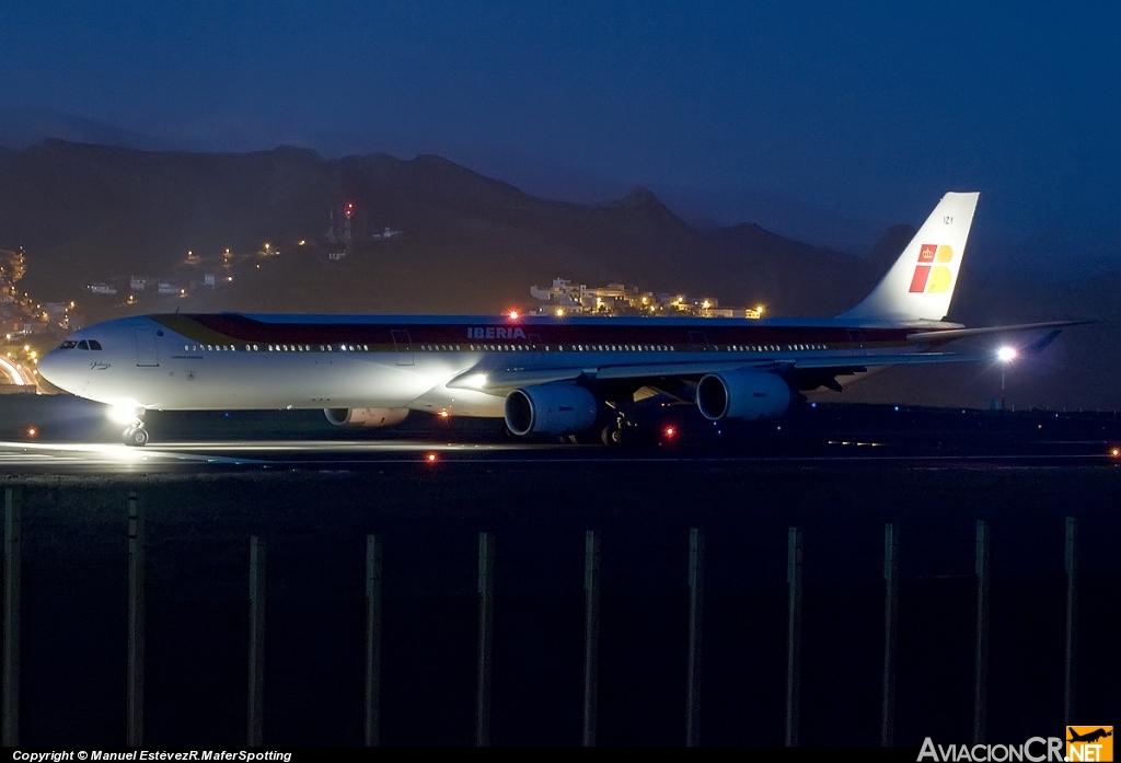 EC-IZY - Airbus A340-642 - Iberia