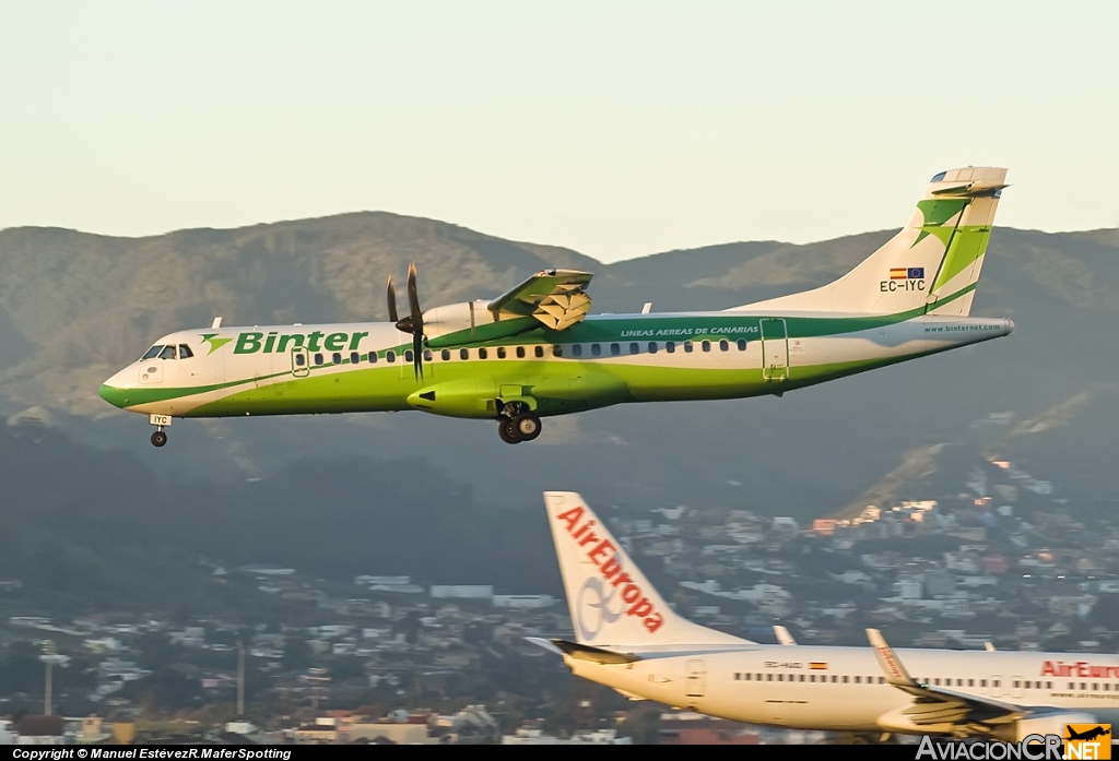 EC-IYC - ATR 72-212A - Binter Canarias