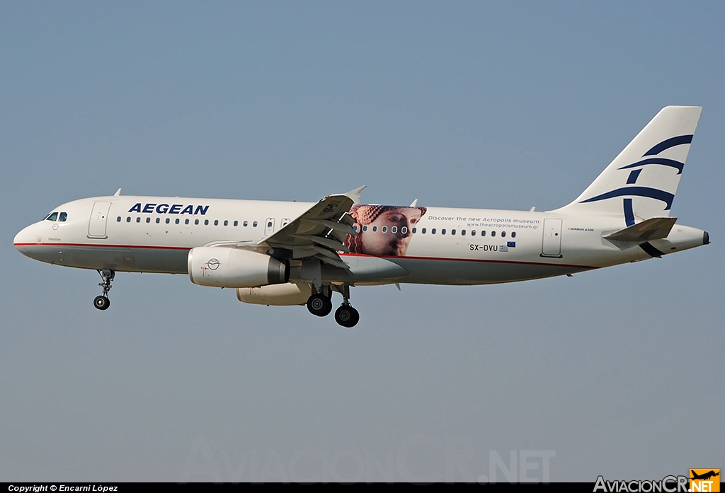 SX-DVU - Airbus A320-232 - Aegean Airlines