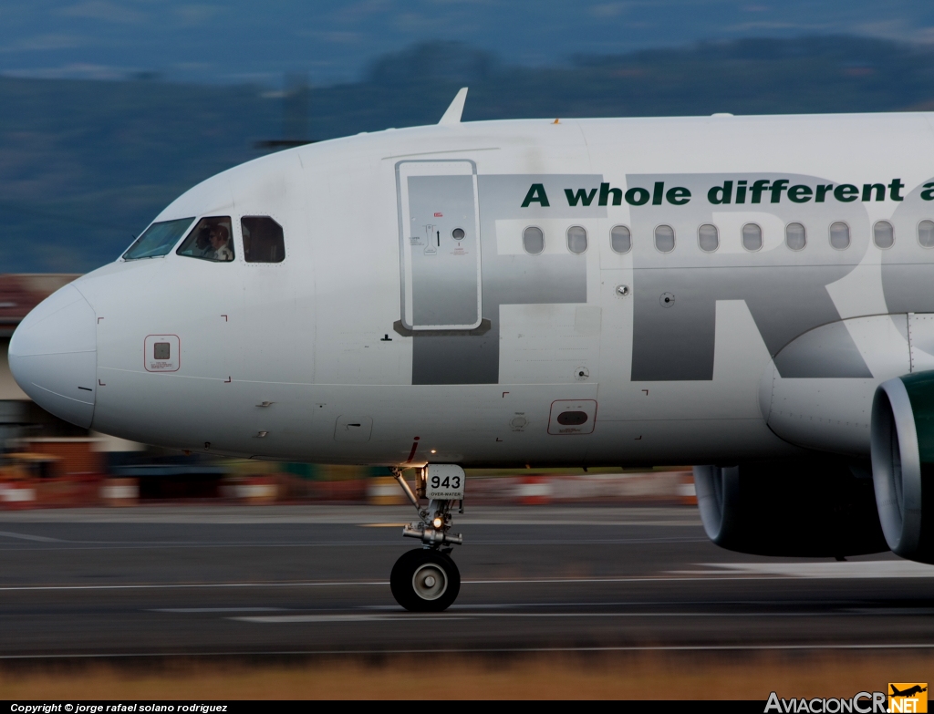 N943FR - Airbus A319-112 - Frontier Airlines