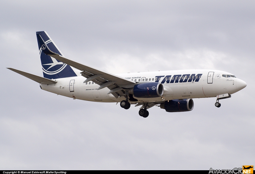 YR-BGF - Boeing 737-78J - TAROM
