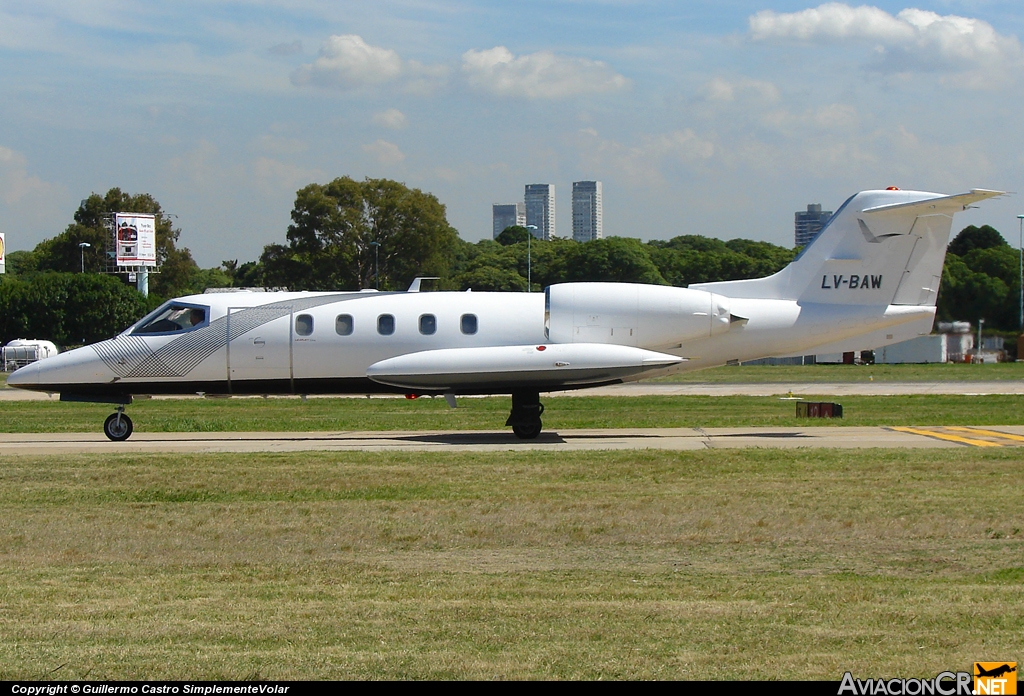 LV-BAW - Learjet Learjet 35A - Baires Fly S.A.