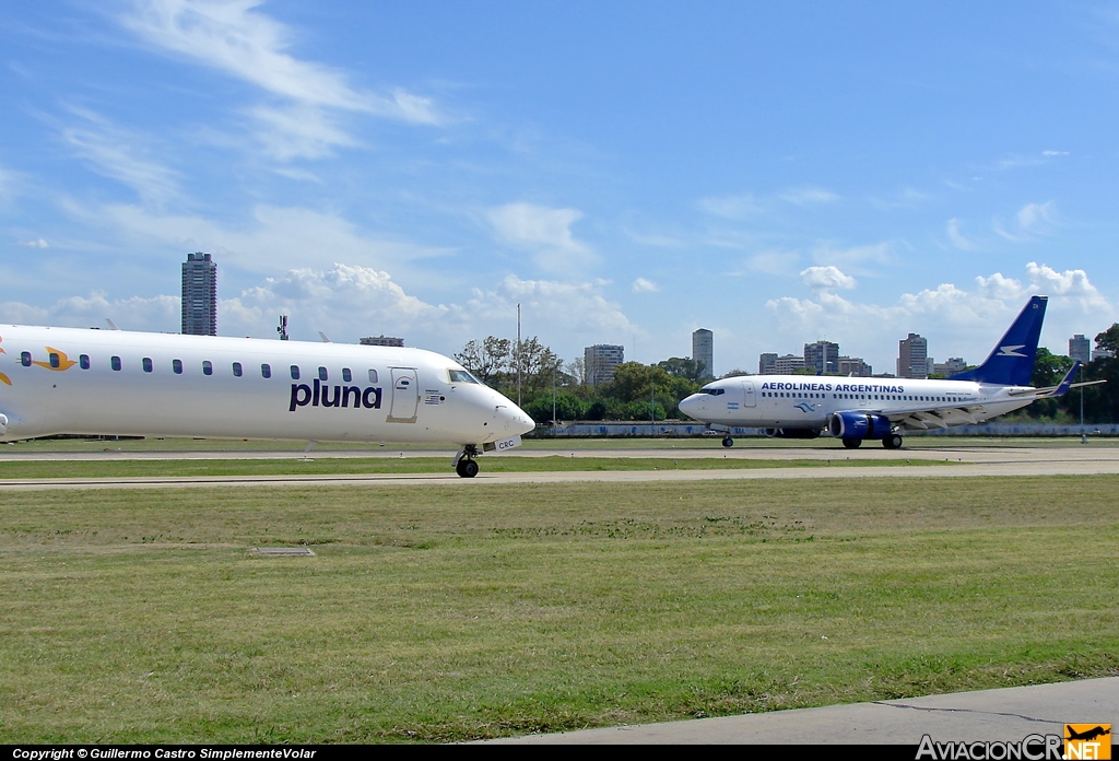 CX-CRC - Canadair CL-600-2D24 Regional Jet CRJ-900 - Pluna Uruguay