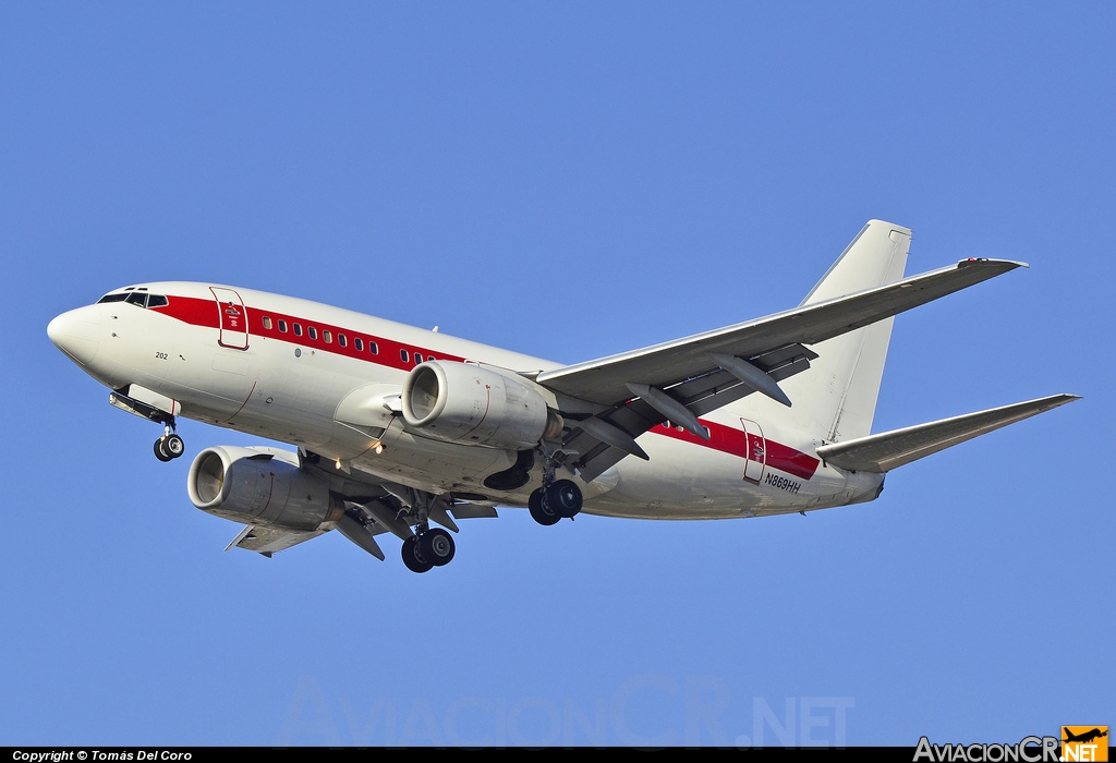 N869HH - Boeing 737-66N - EG & G