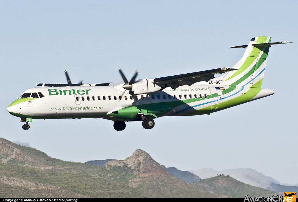 EC-GQF - ATR 72-202 - Binter Canarias