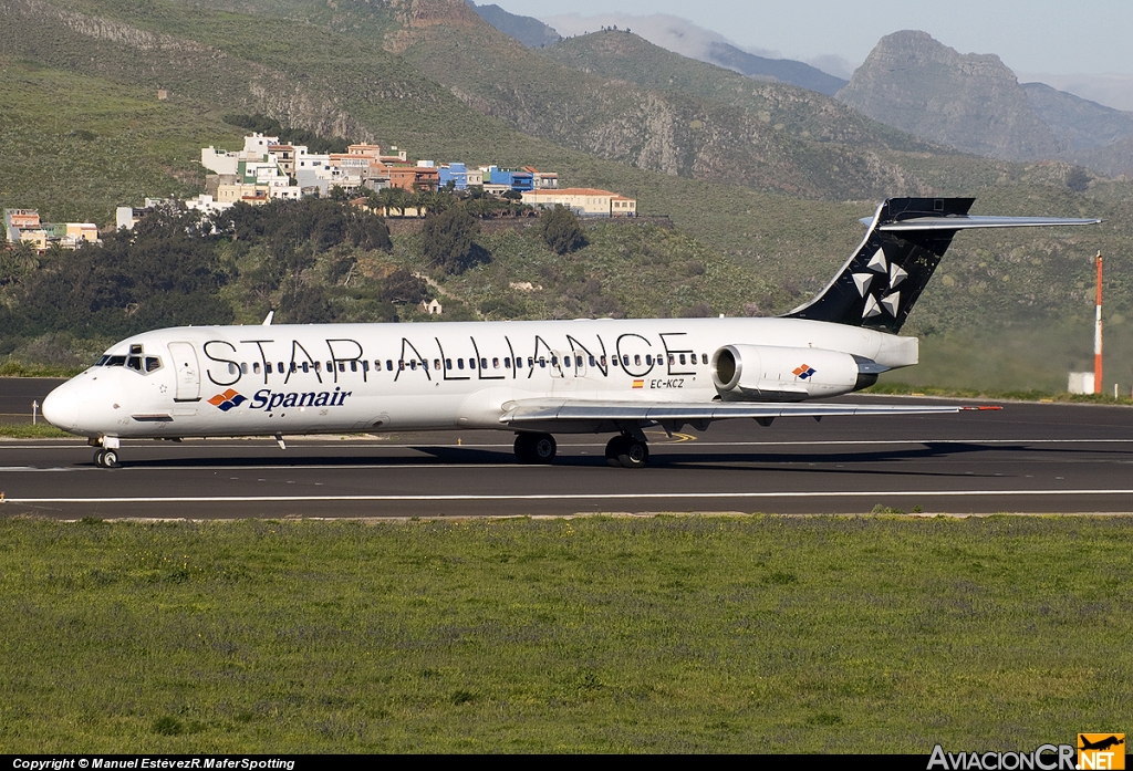 EC-KCZ - McDonnell Douglas MD-87 (DC-9-87) - Spanair