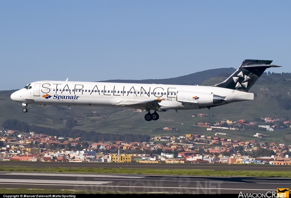 EC-KCZ - McDonnell Douglas MD-87 (DC-9-87) - Spanair