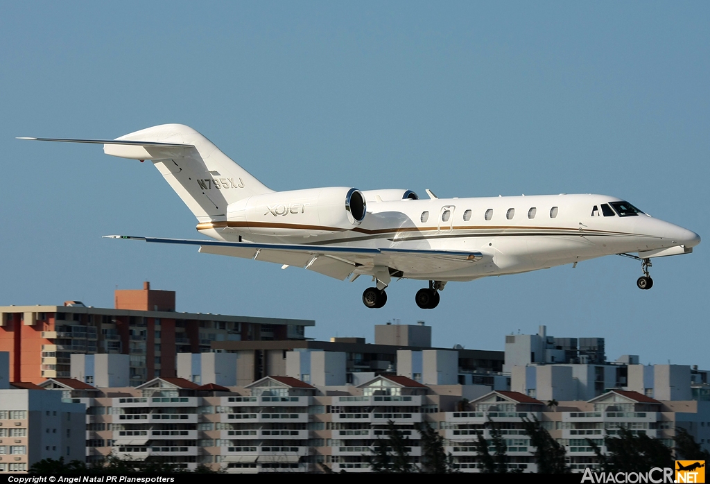 N795XJ - Cessna 750 Citation X - XOJet