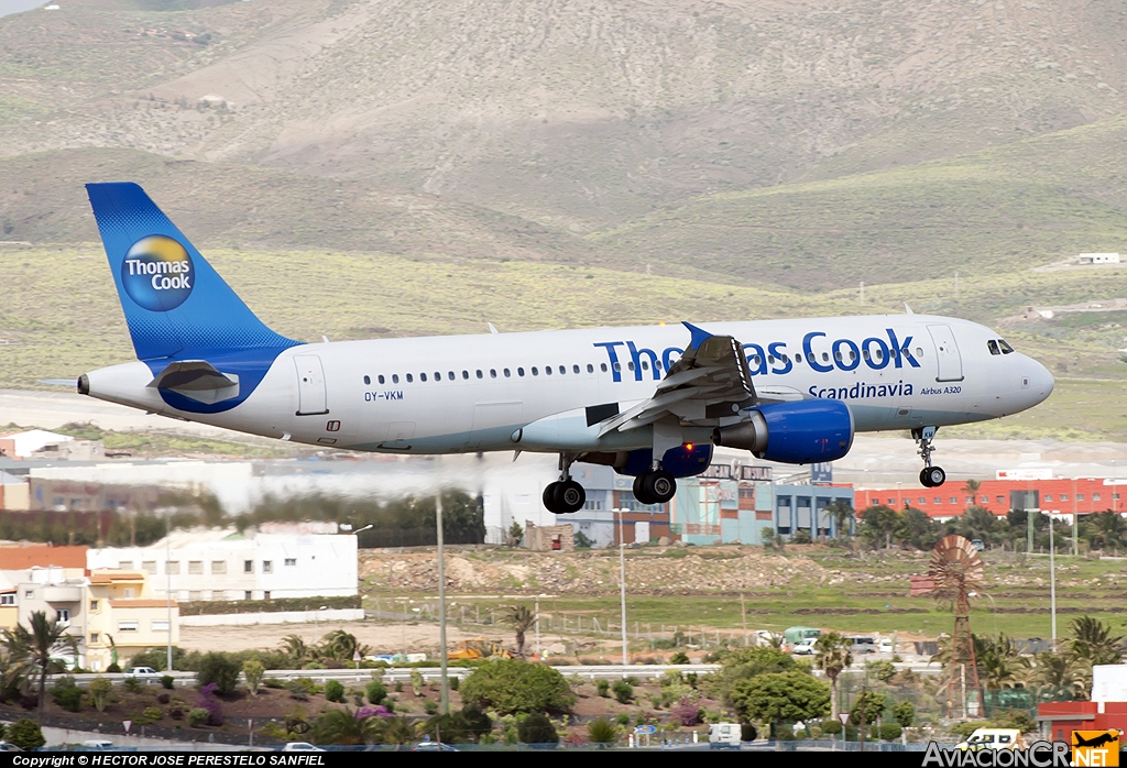 OY-VKM - Airbus A320-214 - Thomas Cook Airlines Scandinavia