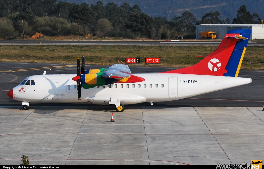 LY-RUM - ATR 42-300 - Transporte Aeréo Danés