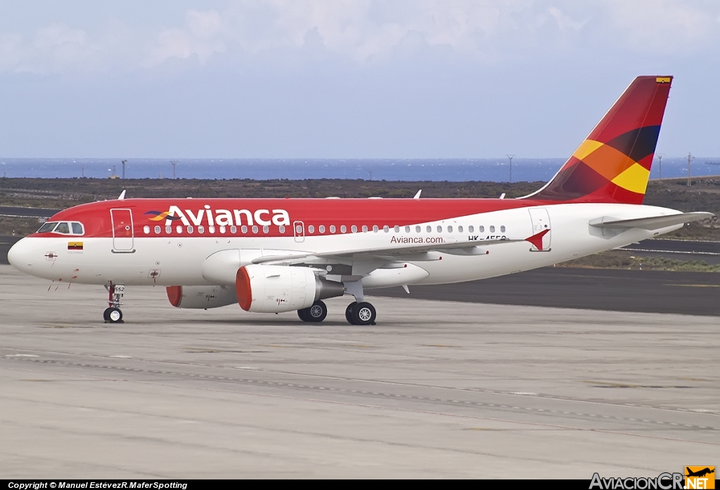 HK4552 - Airbus A319-115 - Avianca