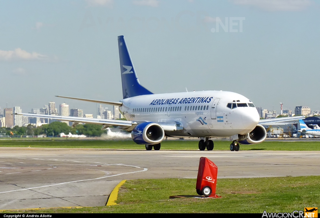 LV-BNM - Boeing 737-5K5 - Aerolineas Argentinas