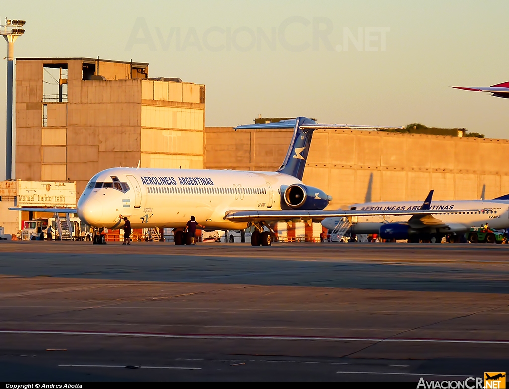 LV-VAG - McDonnell Douglas MD-83 (DC-9-83) - Aerolineas Argentinas