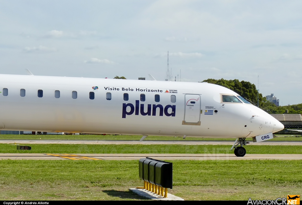 CX-CRG - Bombardier CRJ-900LR - Pluna Uruguay