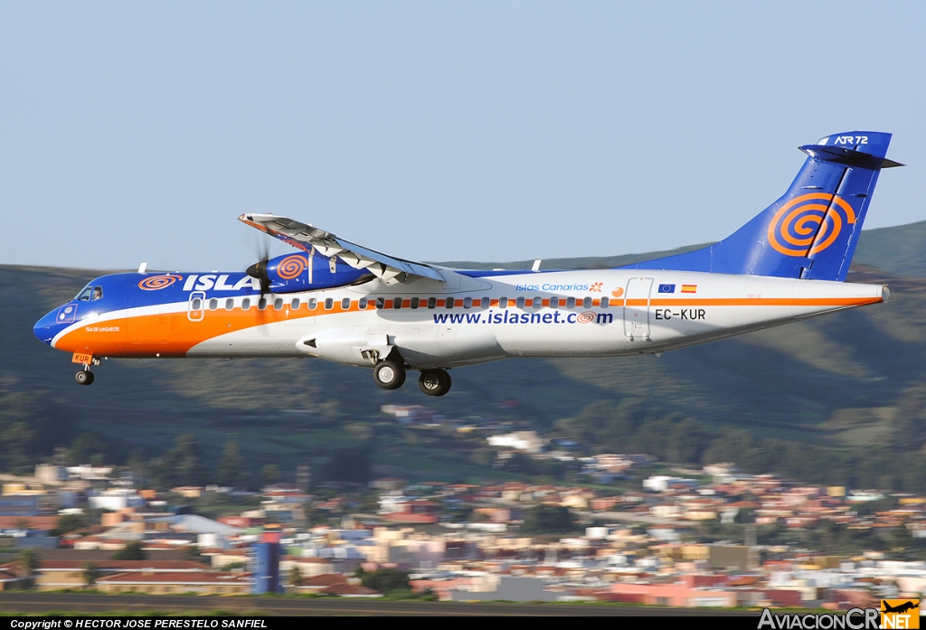 EC-KUR - ATR 72-212A - Islas Airways