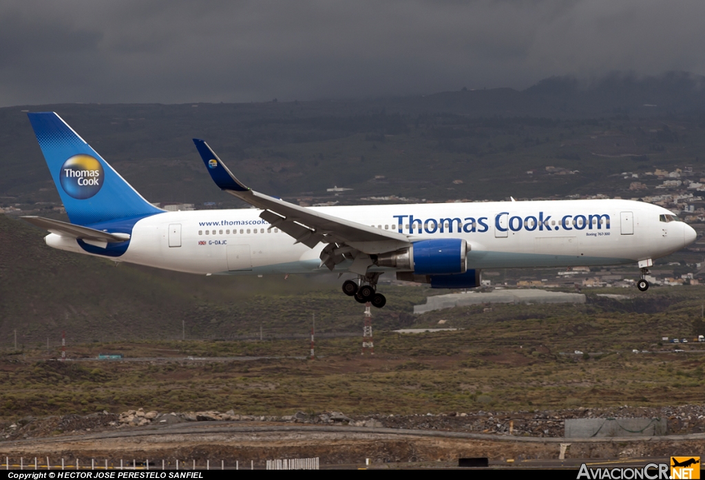 G-DAJC - Boeing 767-31K/ER - Thomas Cook