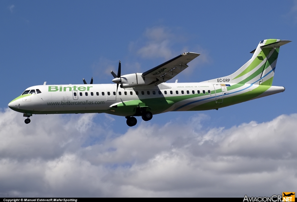 EC-GRP - ATR 72-202 - Binter Canarias