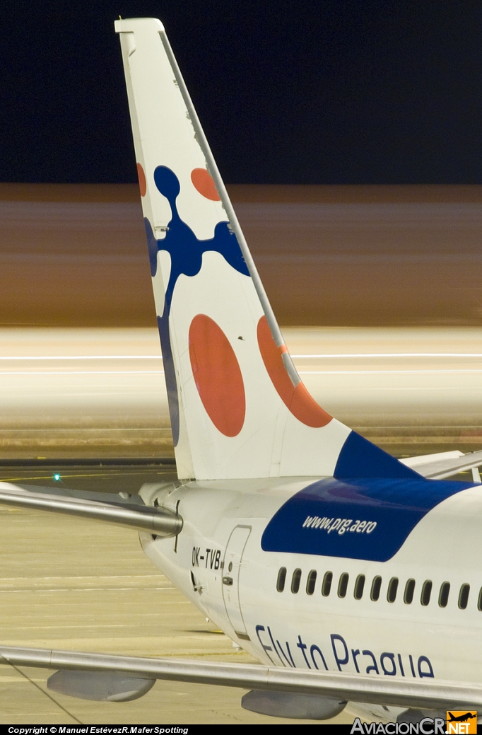 OK-TVB - Boeing 737-8CX - Travel Service