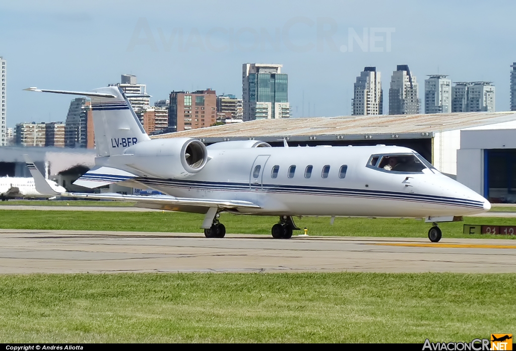 LV-BFR - Learjet 60 - Privado