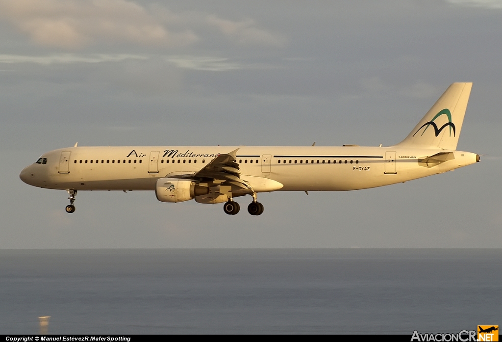 F-GYAZ - A321-111 - Air Méditerranée