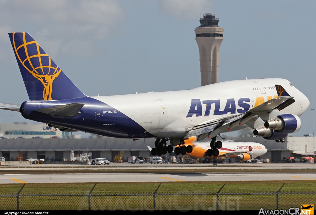 N429MC - Boeing 747-481(BCF) - Atlas Air